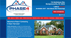 Desktop Screenshot of phase4contracting.com