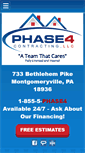 Mobile Screenshot of phase4contracting.com